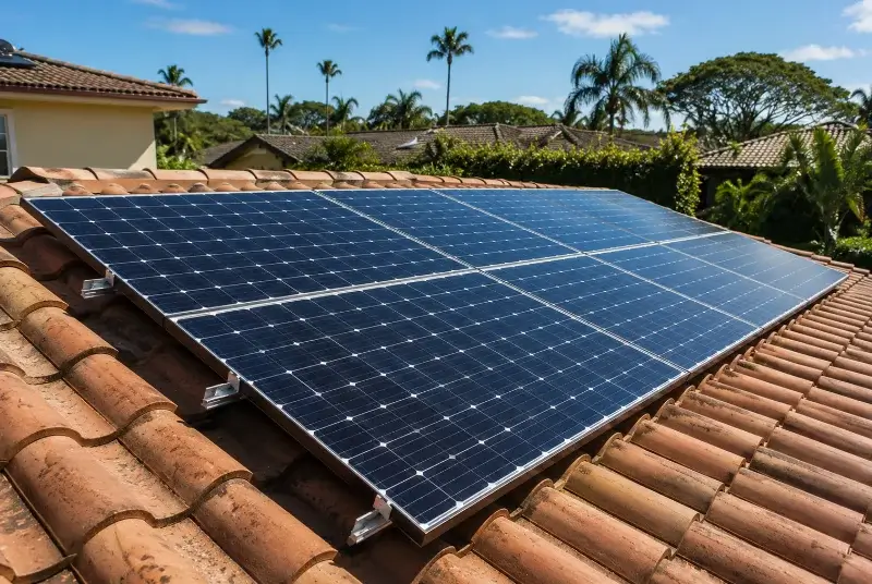 Installation de panneaux solaires à Saussines