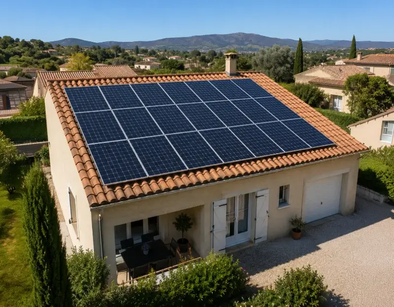 Prime à l'autoconsommation panneaux solaires Saussines — aide financière de l'État